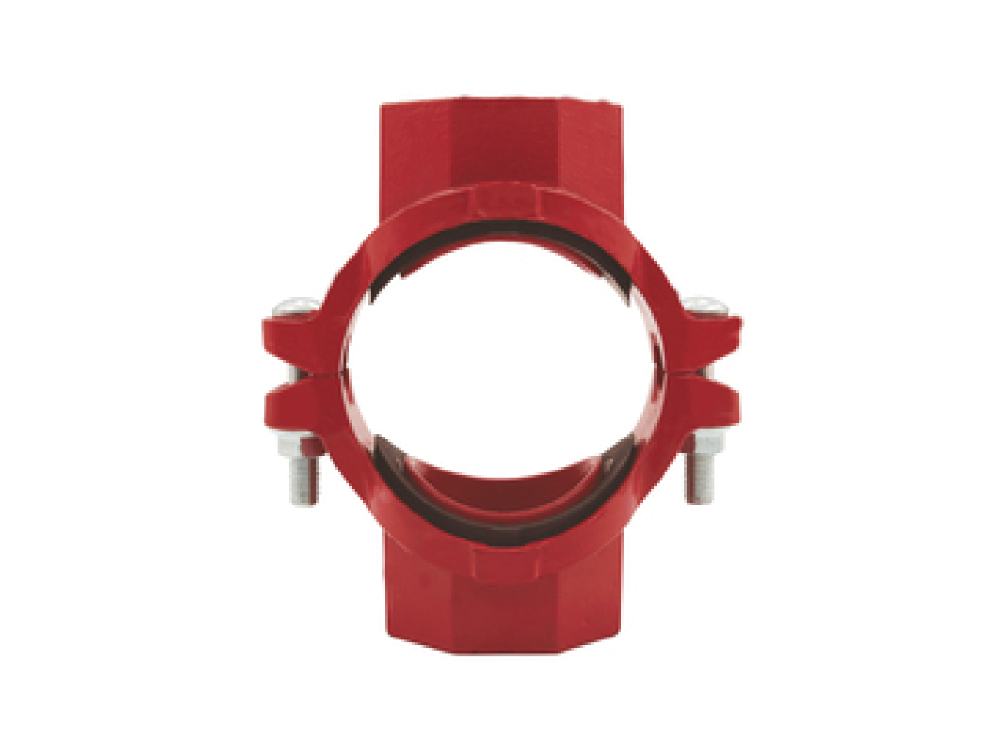 mechanical cross grooved fitting